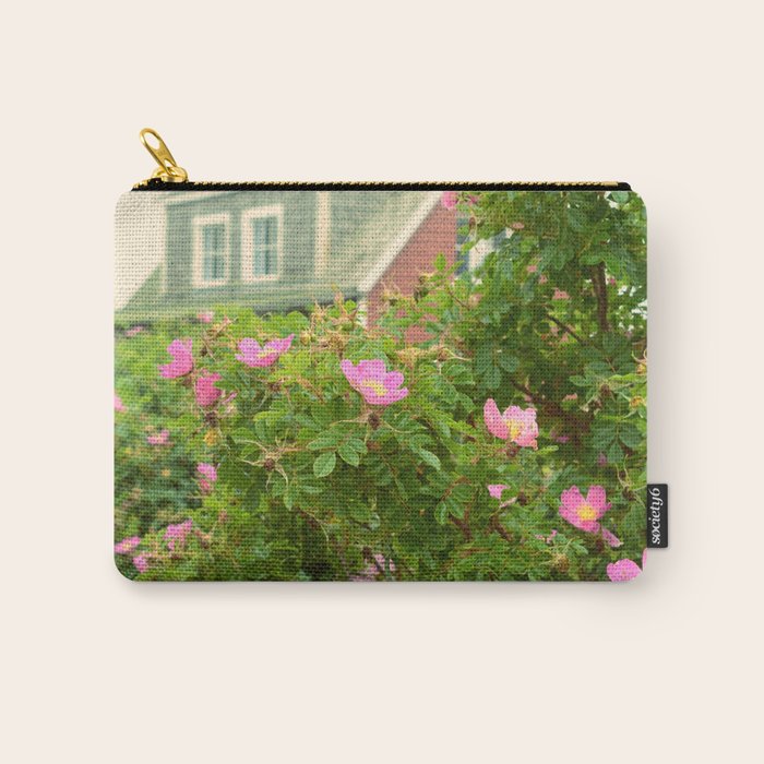 Beach Roses Carry All Pouch Gallery Image 1