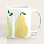 Watercolor Pears / Fruit Illustration Coffee Mug Gallery Image 1