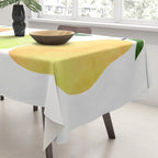 Watercolor Pears / Fruit Illustration Tablecloth Gallery Image 3