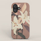 White Lilies 3 iPhone Case Gallery Image 1