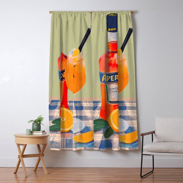 Aperol Spritz Window Curtain Gallery Image 5
