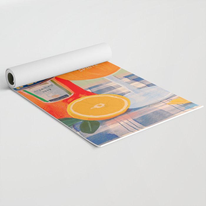 Aperol Spritz Yoga Mat Gallery Image 2