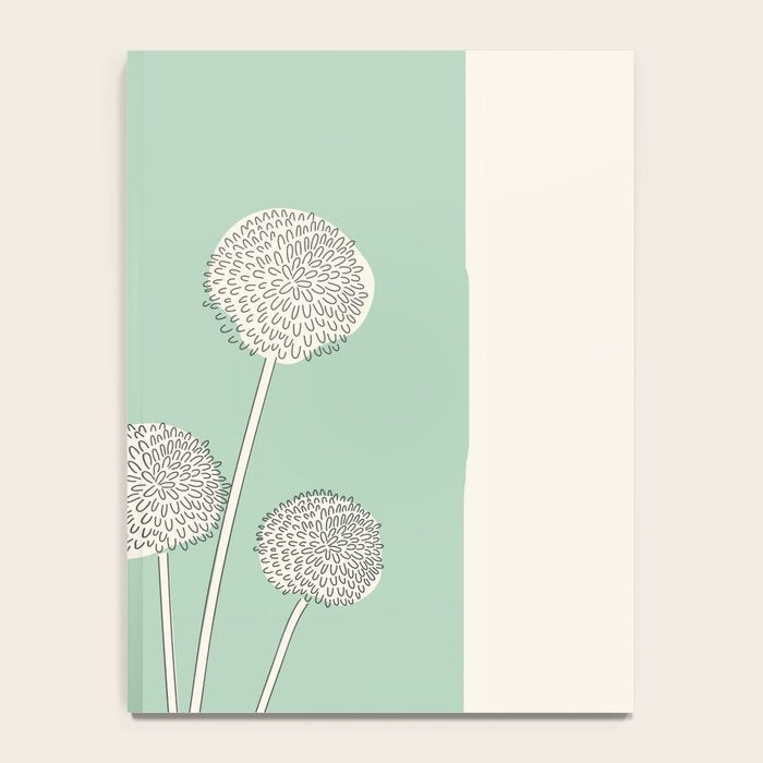 Abstract Dandelions Notebook Gallery Image 4