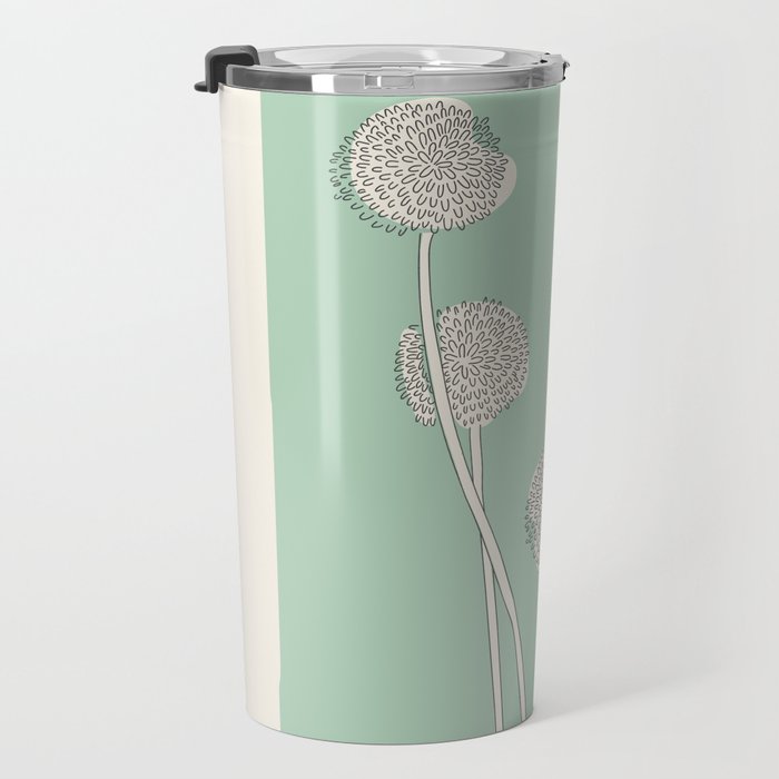 Abstract Dandelions Travel Mug Gallery Image 3