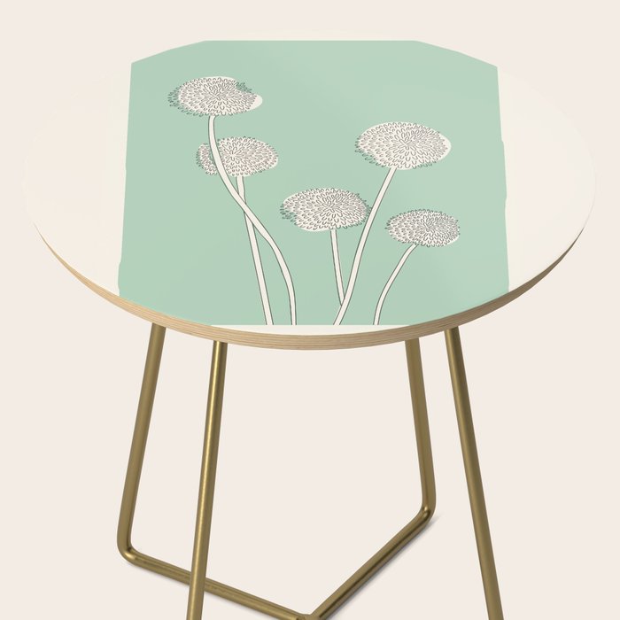 Abstract Dandelions Side Table Gallery Image 2