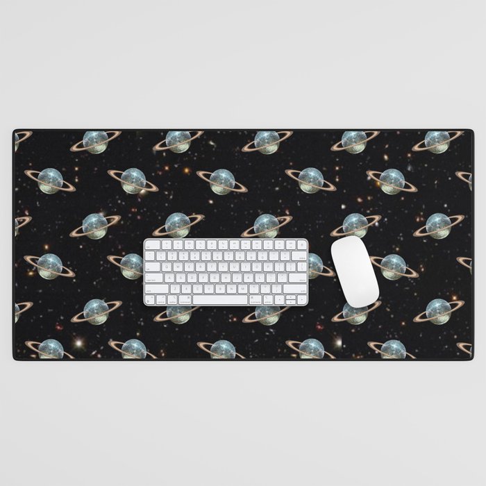 Saturn Disco Desk Mat Gallery Image 1
