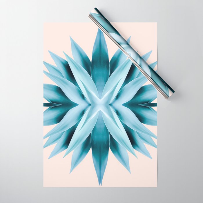 Agave mandala Wrapping Paper Gallery Image 1