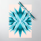 Agave mandala Wrapping Paper Gallery Image 1