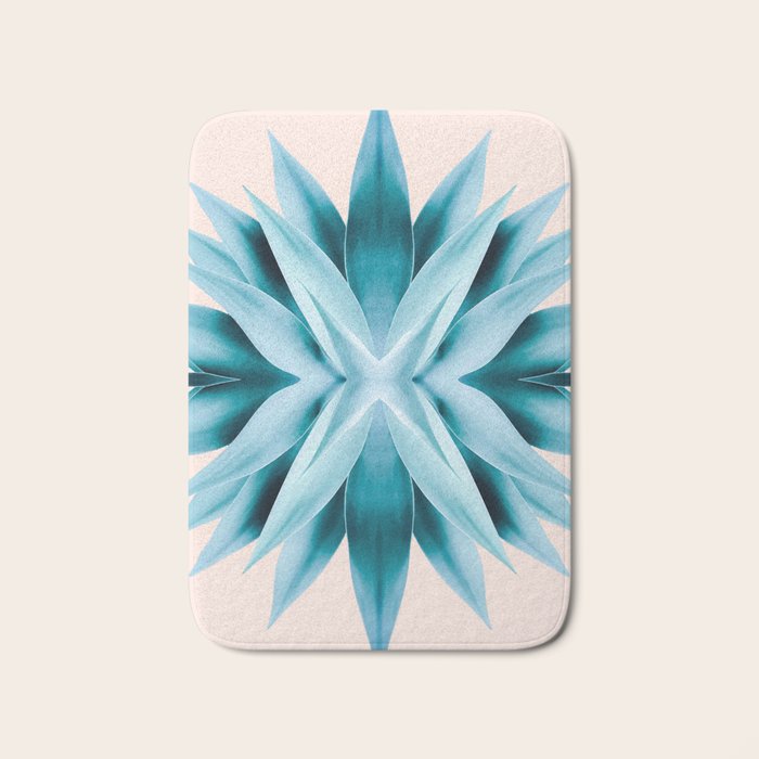 Agave mandala Bath Mat Gallery Image 1