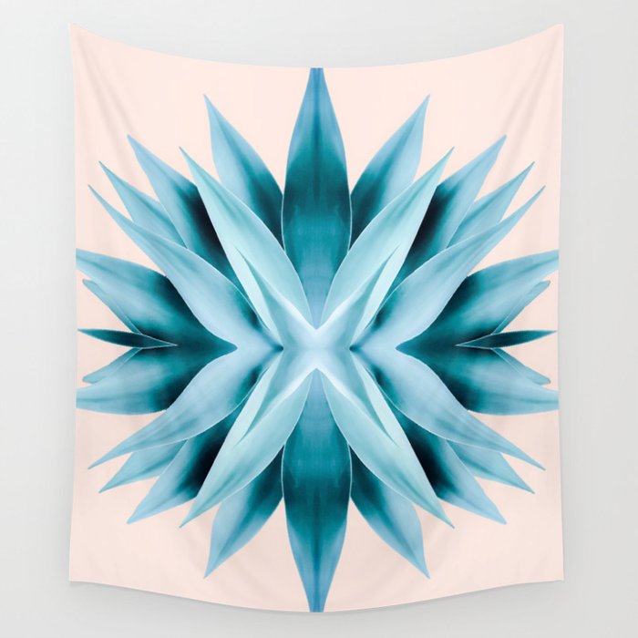 Agave mandala Wall Tapestry Gallery Image 4