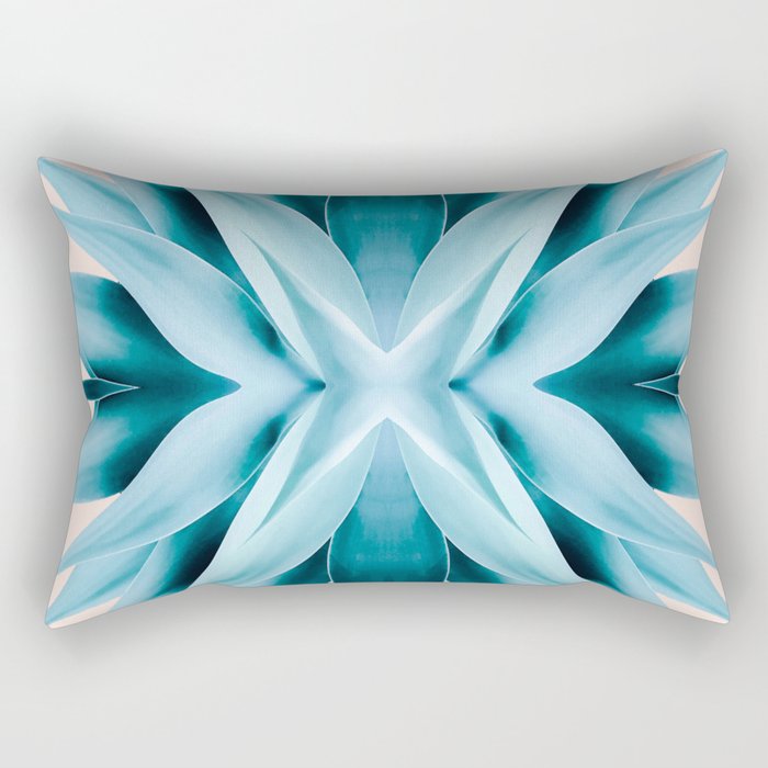 Agave mandala Rectangular Pillow Gallery Image 2