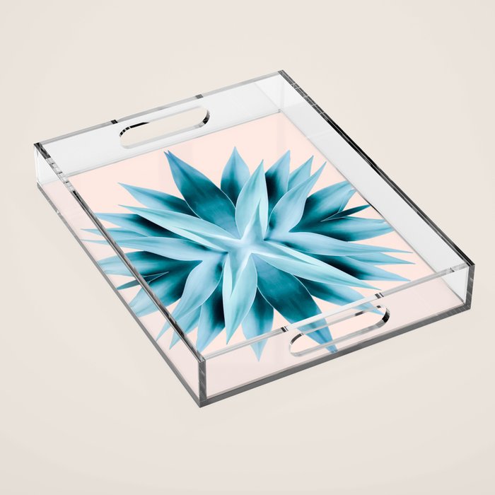 Agave mandala Acrylic Tray Gallery Image 1