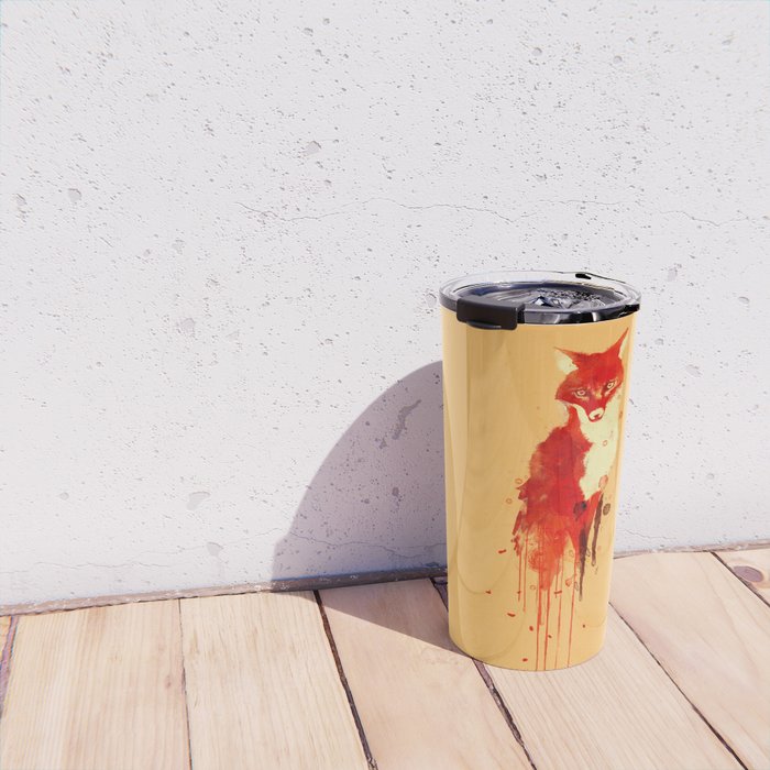 The fox, the forest spirit Travel Mug Gallery Image 4