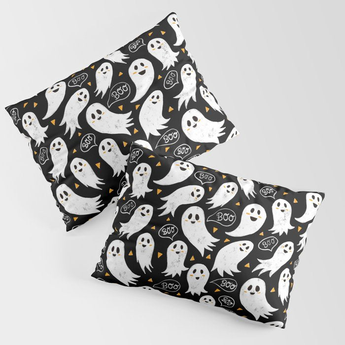 Friendly Ghosts Pillow Sham Gallery Image 1