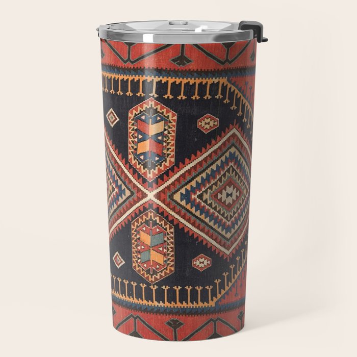 Heritage Bohemian Rug Travel Mug Gallery Image 2