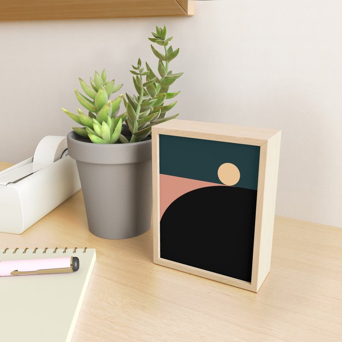 Simplistic Landscape X Mini Art Print Gallery Image 2