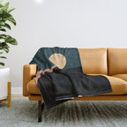 Simplistic Landscape X Throw Blanket Gallery Image 1