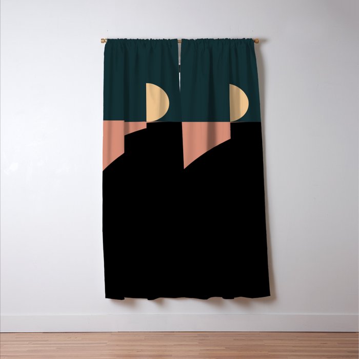 Simplistic Landscape X Window Curtain Gallery Image 3