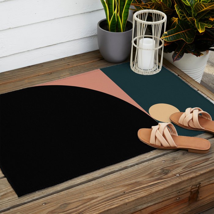 Simplistic Landscape X Outdoor Rug Gallery Image 2