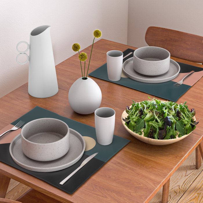 Simplistic Landscape X Placemat Gallery Image 2