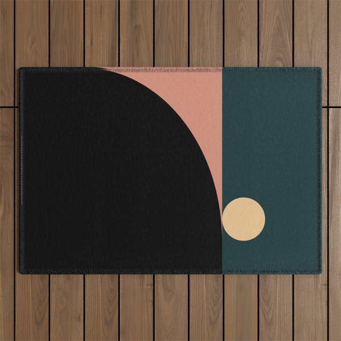 Simplistic Landscape X Outdoor Rug Gallery Image 1