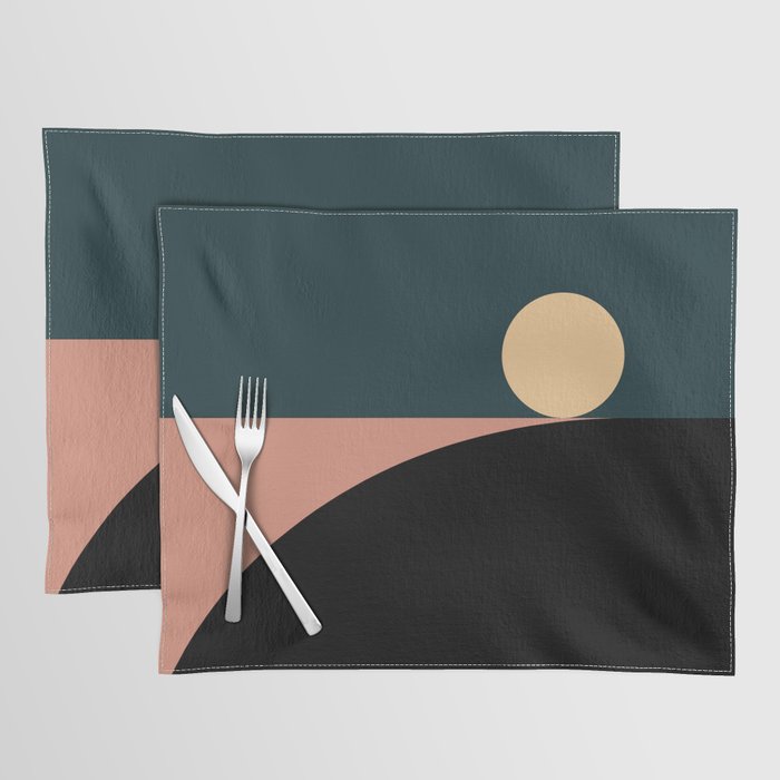 Simplistic Landscape X Placemat Gallery Image 1