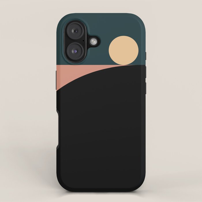 Simplistic Landscape X iPhone Case Gallery Image 1