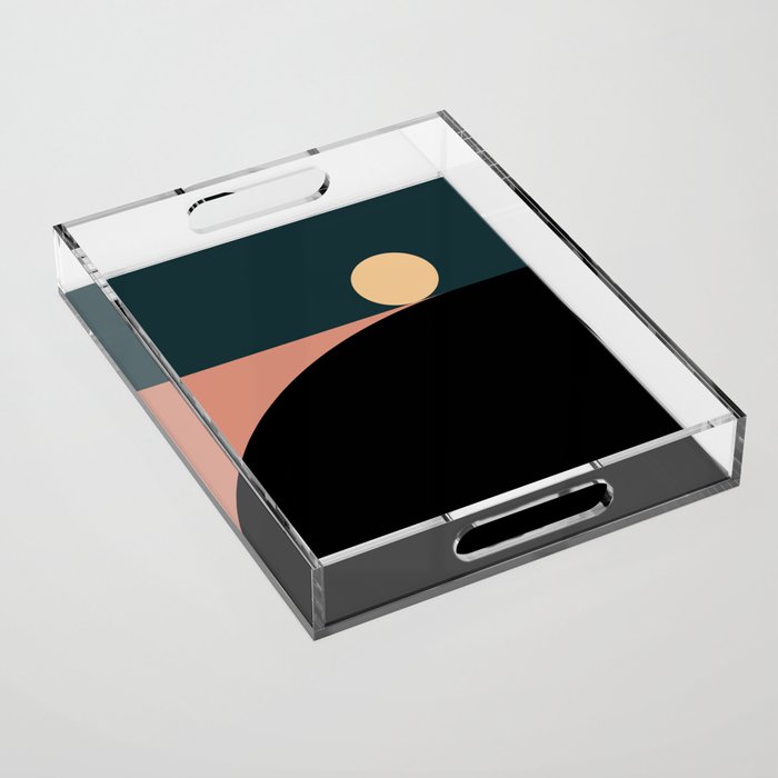 Simplistic Landscape X Acrylic Tray Gallery Image 1