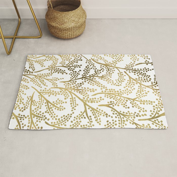 Gold Branches Rug Gallery Image 1