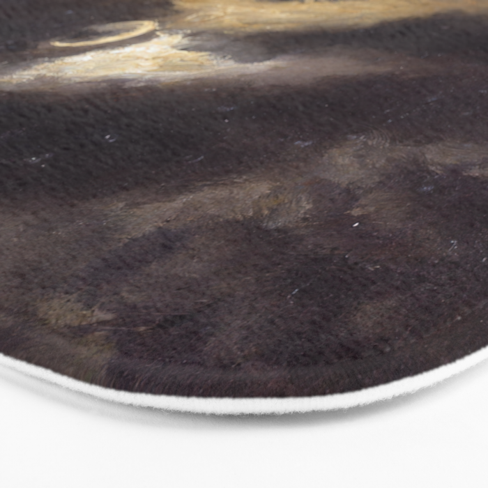 "Clouds in Moonlight" by Knud Baade, 1843 Bath Mat Gallery Image 3