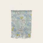 Floral elegance mint summer freshness Wall Hanging Gallery Image 1