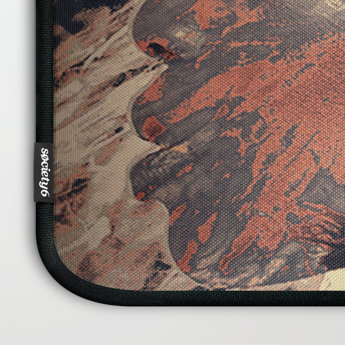 PORTRAIT (Woman and bird) Laptop Sleeve Gallery Image 3