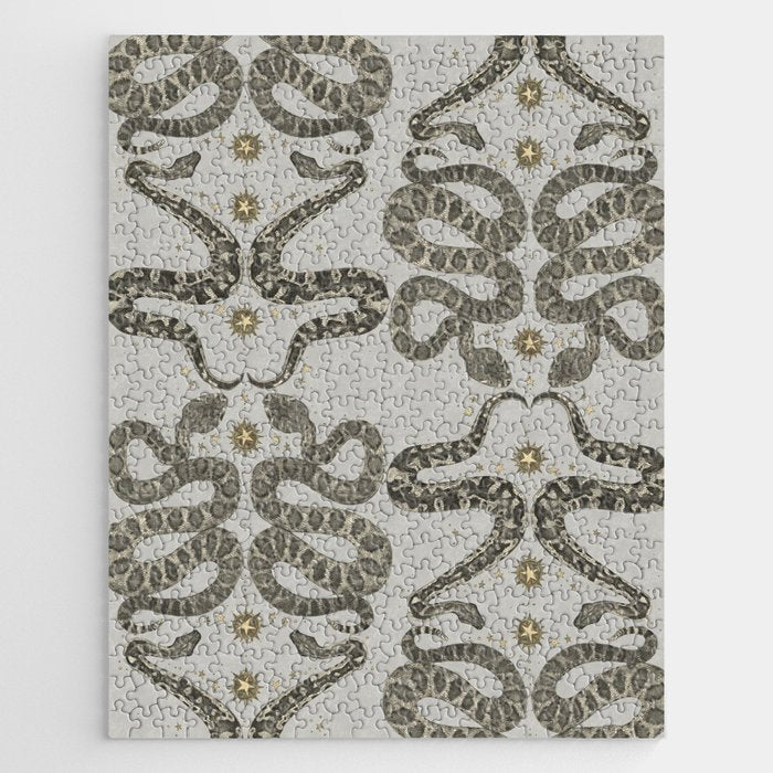 celestial snakes silver Jigsaw Puzzle Gallery Image 1