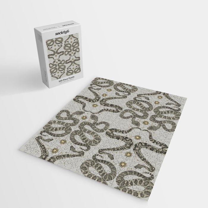 celestial snakes silver Jigsaw Puzzle Gallery Image 2