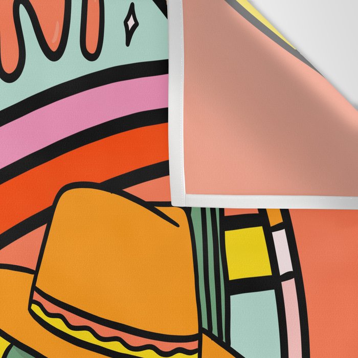 Gemini Cowgirl Wall Tapestry Gallery Image 3