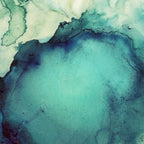 Teal Abstract Coffee Mug Gallery Image 2