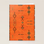 Oriental Traditional Moroccan Berber Rug Artwork Stationery Card Gallery Image 2