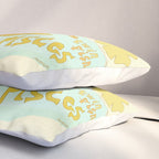 Pisces surf zodiac // retro art by surfy birdy Pillow Sham Gallery Image 3