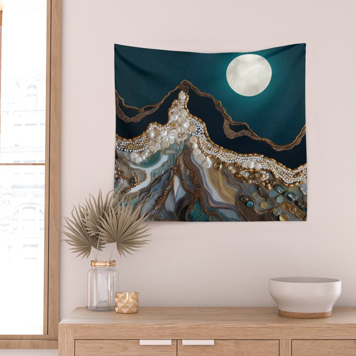 Jewel Mountain Wall Tapestry Gallery Image 2