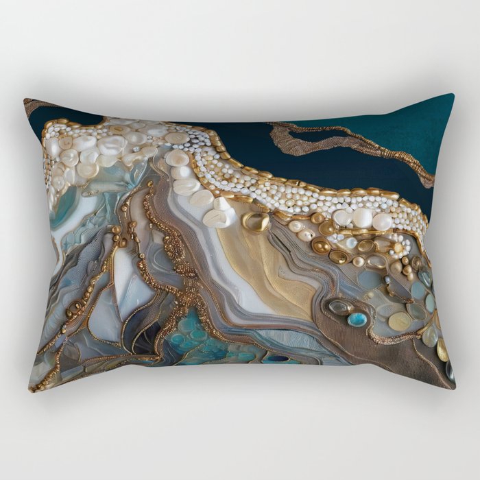 Jewel Mountain Rectangular Pillow Gallery Image 1
