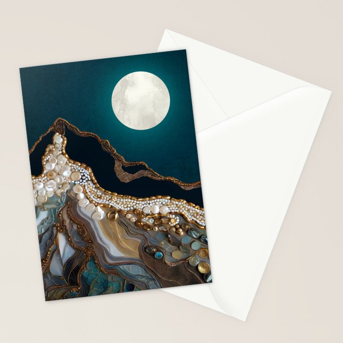 Jewel Mountain Stationery Card Gallery Image 2