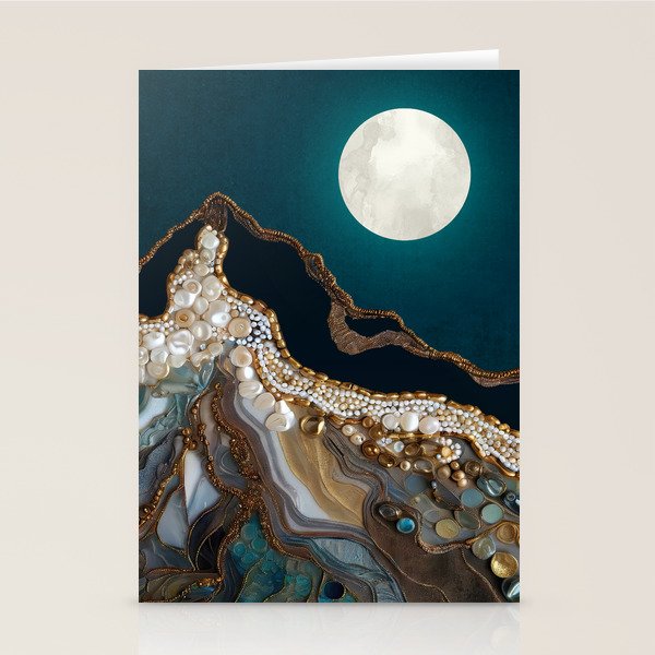 Jewel Mountain Stationery Card Gallery Image 1