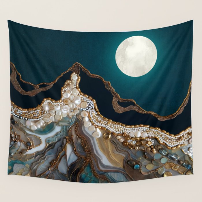 Jewel Mountain Wall Tapestry Gallery Image 1