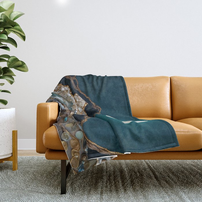 Jewel Mountain Throw Blanket Gallery Image 1