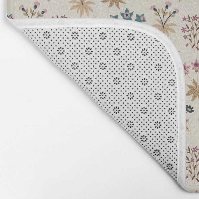 Winter Botanica - Tapestry In Cream Bath Mat Gallery Image 2