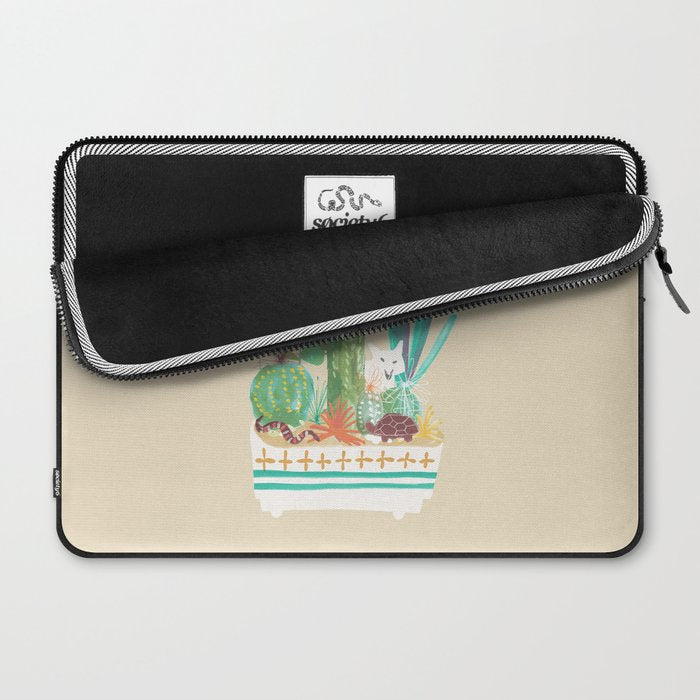 Desert planter Laptop Sleeve Gallery Image 2