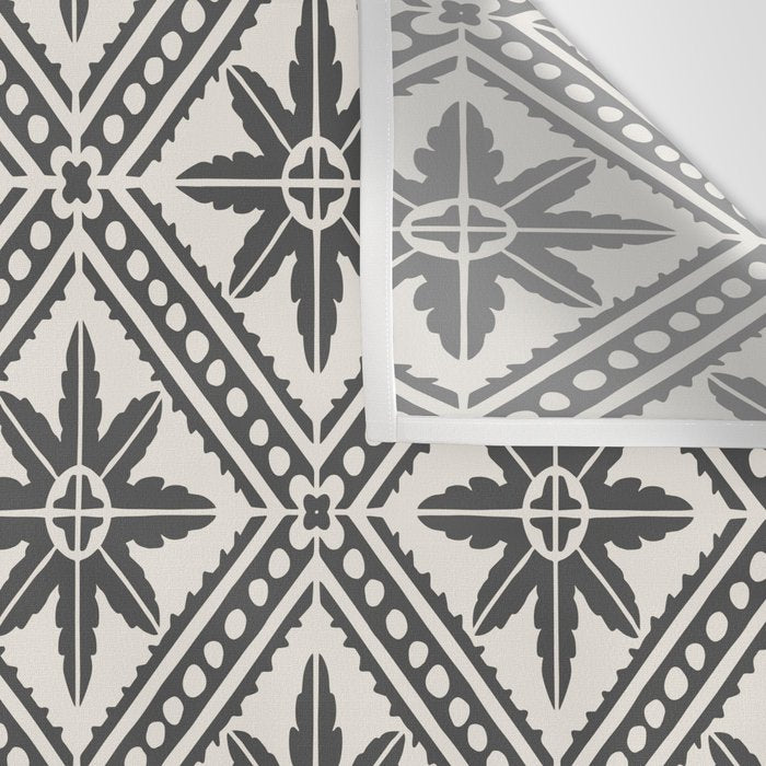 TAZA STAR TILE GREY Wall Tapestry Gallery Image 3