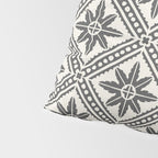 TAZA STAR TILE GREY Pillow Sham Gallery Image 4