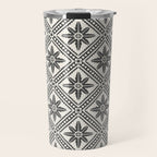 TAZA STAR TILE GREY Travel Mug Gallery Image 1