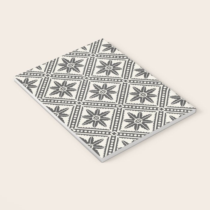 TAZA STAR TILE GREY Notebook Gallery Image 3